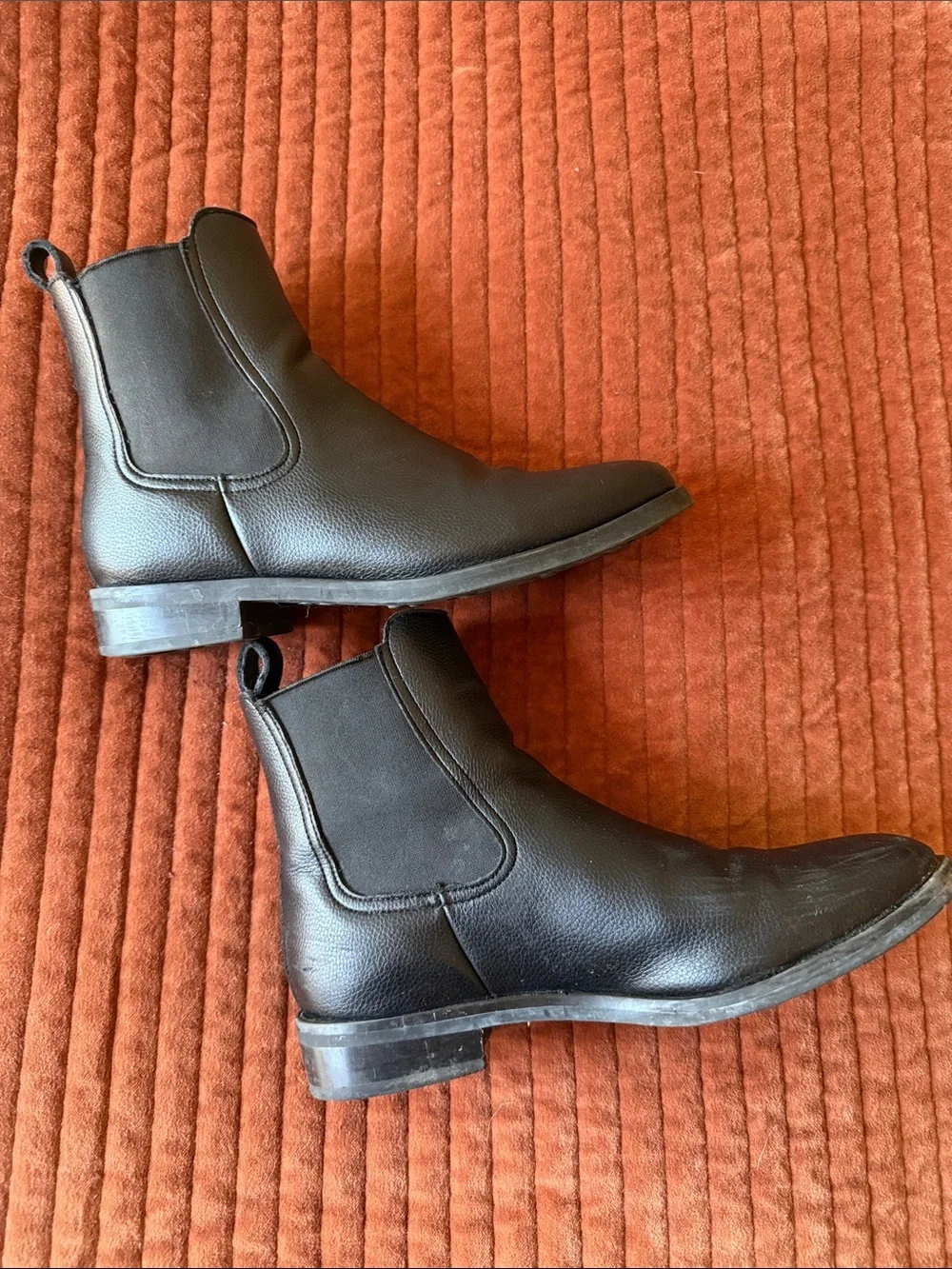 THURSDAY BOOT CO. Women’s Black Vegan Leather Chelsea Boots